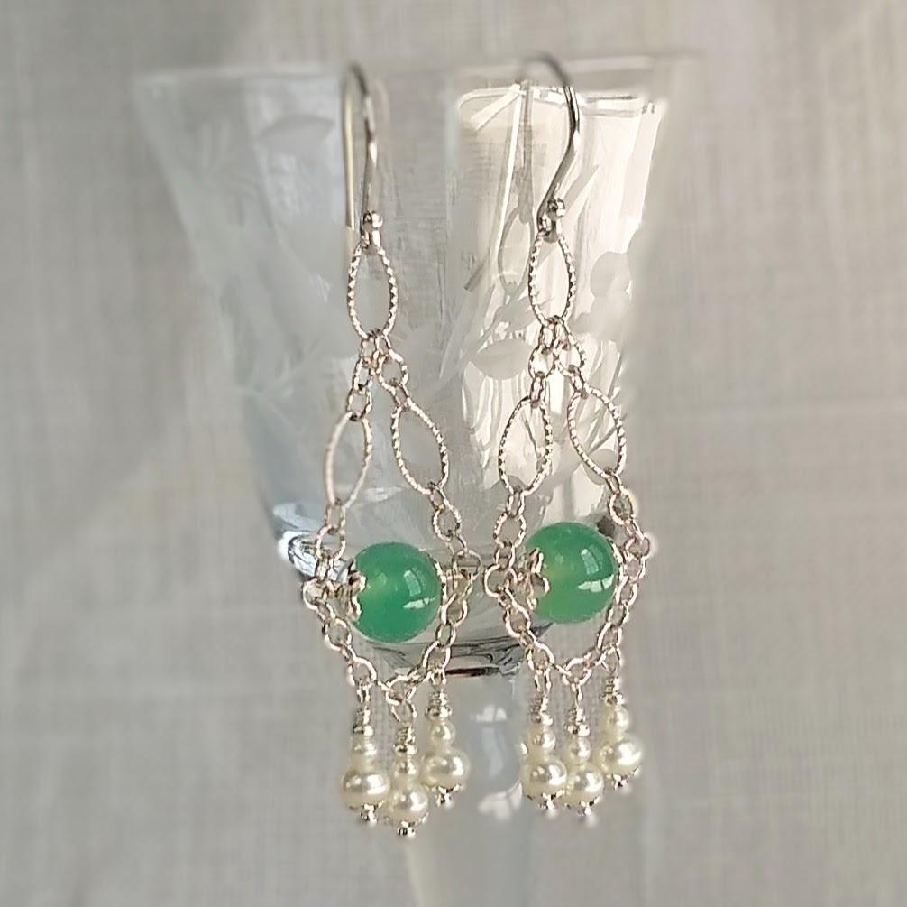 Lace Chandelier Earrings