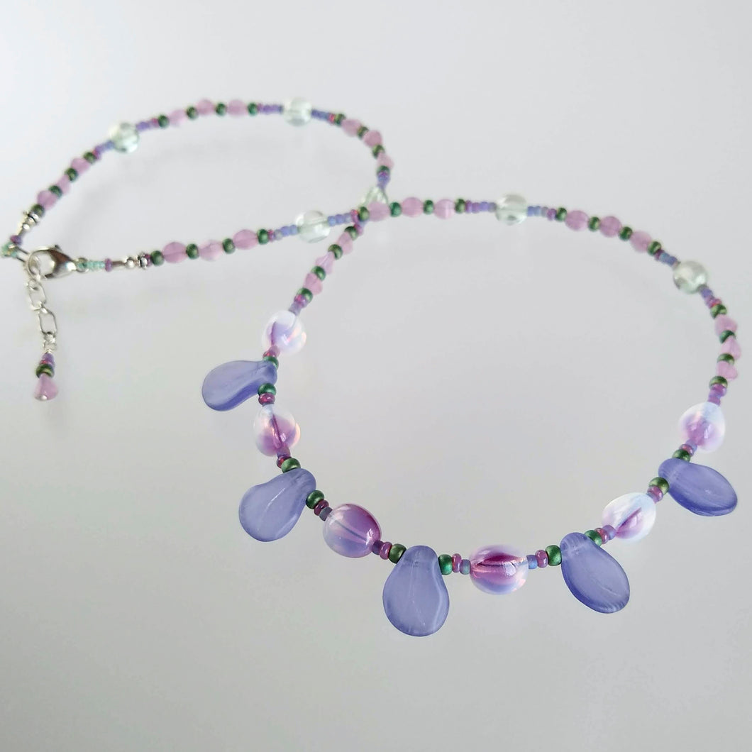 Spring Hydrangea Necklace